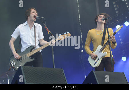 Isle Of Wight Festival 2013 Stockfoto