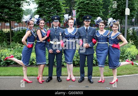 Horse Racing - das Royal Ascot Generalversammlung 2013 - Tag vier - Ascot Racecourse Stockfoto