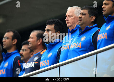 Cricket - ICC Champions Trophy - Finale - England / Indien - Edgbaston. Indiens Trainer Duncan Fletcher beim ICC Champions Trophy Finale in Edgbaston, Birmingham. Stockfoto