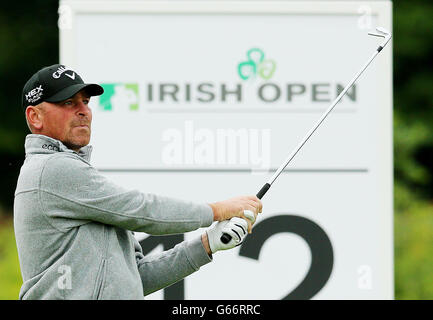 Golf - 2013 Irish Open - Tag 1 - Carlton House Golf Club. Der Däne Thomas Bjorn am ersten Tag der Irish Open im Carlton House Golf Club, Co. Kildare, Republik Irland. Stockfoto