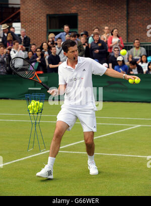 Tennis - Wimbledon Championships 2013 - Tag 6 - der All England Lawn-Tennis and Croquet Club Stockfoto