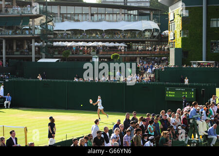 Tennis - Wimbledon Championships 2013 - Tag 7 - der All England Lawn-Tennis and Croquet Club Stockfoto