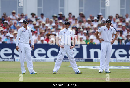 Fussball - erste Investec Asche Test - England V Australien - Tag vier - Trent Bridge Stockfoto