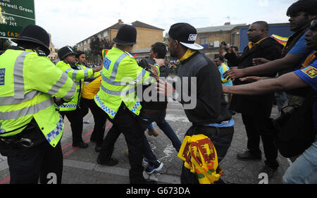 Cricket - ICC Champions Trophy - Gruppe A - Australien V Sri Lanka - das Kia Oval Stockfoto