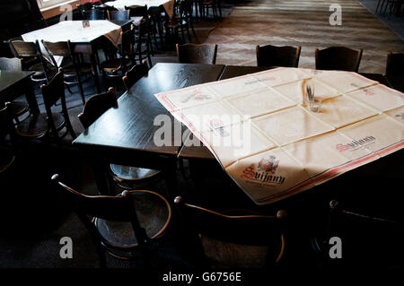 Restaurant Baracnicka Rychta, Vsebaracnicka Stockfoto