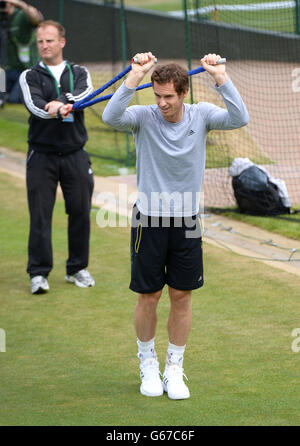 Tennis - Wimbledon Championships 2013 - Tag 10 - der All England Lawn-Tennis and Croquet Club Stockfoto