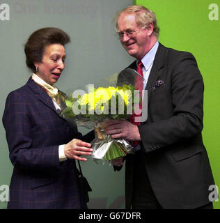 Princess Royal National Farmers Union Stockfoto