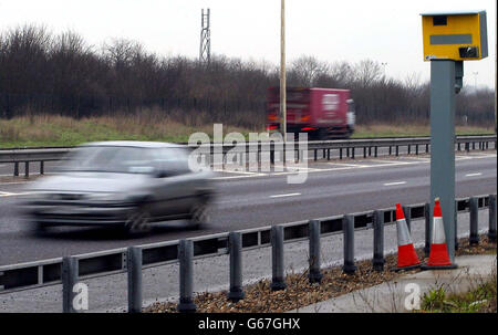 Blitzer in Essex Stockfoto