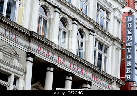 Eine allgemeine Ansicht des Duke of York's Theatre, in London. Stockfoto