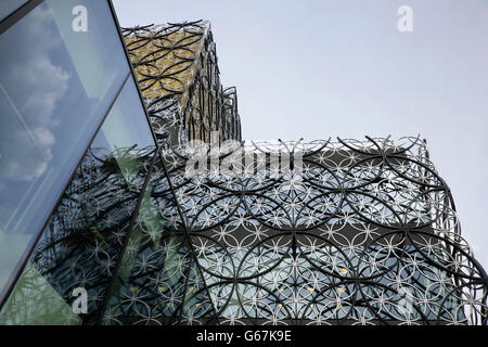 Die Bibliothek von Birmingham, UK, im Jahr 2013 eröffnet und von Francine Houben von Mecanoo Architecten entworfen. Stockfoto