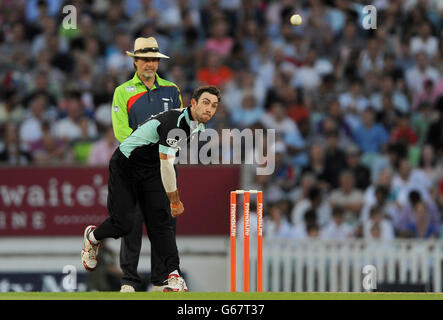 Cricket - Friends Life T20 - Surrey / Middlesex Panthers - The Kia Oval. Glenn Maxwell, Surrey Stockfoto