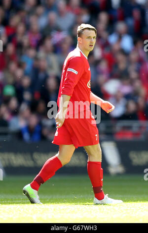 Fußball - FA Vase - Finale - Spennymoor Town / Tunbridge Wells - Wembley Stadium. Dominic Arnold, Tunbridge Wells. Stockfoto