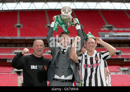 Fußball - FA Vase - Finale - Spennymoor Stadt V Tunbridge Wells - Wembley-Stadion Stockfoto