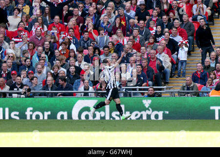 Fußball - FA Vase - Finale - Spennymoor Stadt V Tunbridge Wells - Wembley-Stadion Stockfoto