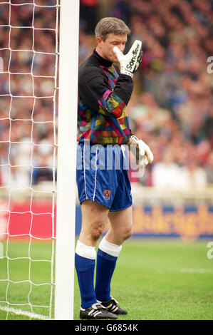 AUTOWINDSCREENS Schild FINAL - SHREWSBURY V ROTHERHAM Stockfoto