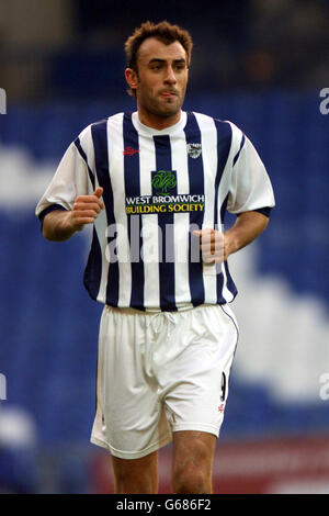 Daniele Dichio im Einsatz für West Bromwich Albion gegen Bradford City während des WBA-Sieges 3-1 im heutigen Spiel der dritten Runde des FA Cup im Hawthorns Ground, West Bromwich. Stockfoto