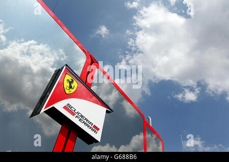 Rennsport - 2013 Formel 1 junge Fahrer testen - Tag eins - Silverstone Stockfoto