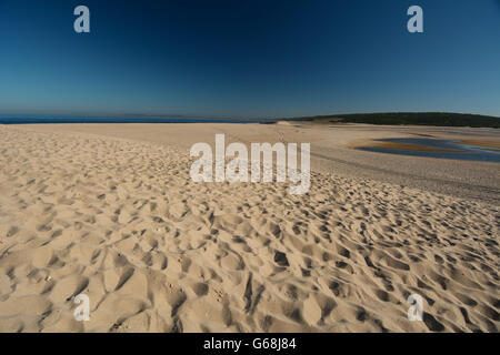 Lagoa de Albufeira Strand, Halbinsel Setúbal, Portugal Stockfoto