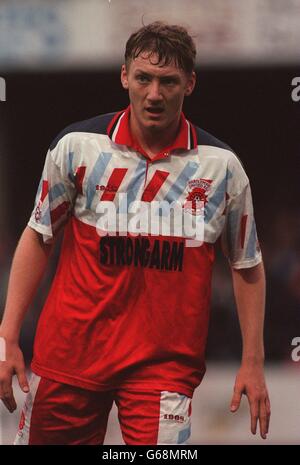 Soccer - Endsleigh League Division Three - Hereford United / Hartlepool United. Stephen Howard, Hartlepool United Stockfoto