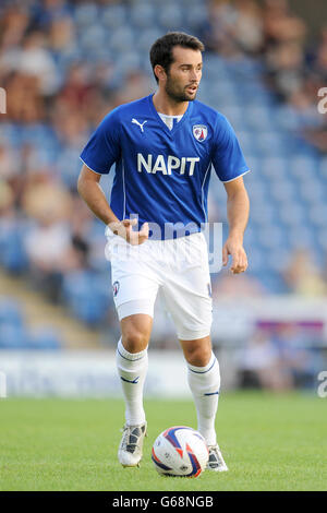 Fußball - vor der Saison freundlich - Chesterfield / Nottingham Forest - Proact Stadium. Sam Hird, Chesterfield Stockfoto