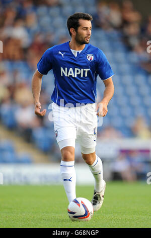 Fußball - vor der Saison freundlich - Chesterfield / Nottingham Forest - Proact Stadium. Sam Hird, Chesterfield Stockfoto