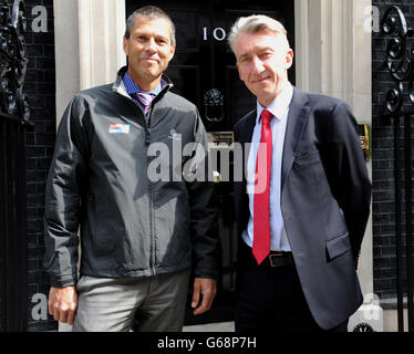 Segeln - Simon Talbot und Conrad Vogel - Downing Street Stockfoto