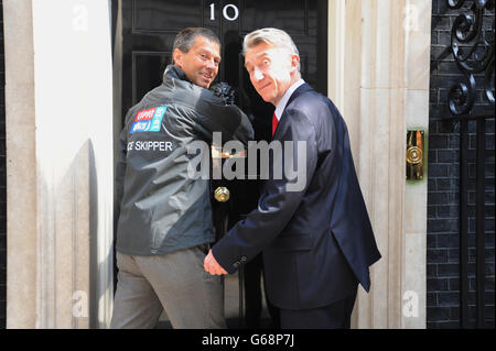 Segeln - Simon Talbot und Conrad Vogel - Downing Street Stockfoto