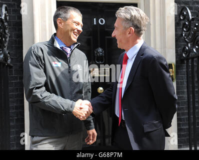 Segeln - Simon Talbot und Conrad Vogel - Downing Street Stockfoto