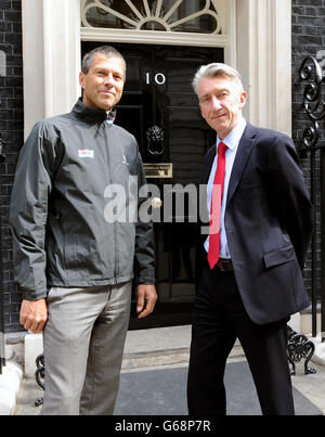 Segeln - Simon Talbot und Conrad Vogel - Downing Street Stockfoto