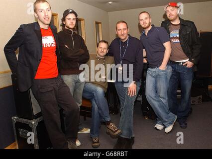 Coldplay - Mark & Schmalz Show Stockfoto