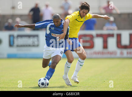 Fußball - Vorbereitungsspiel - Nuneaton Stadt gegen Coventry City - Triton Duschen Community Arena Stockfoto