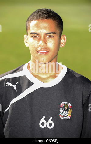 Fußball - Himmel Bet League One - Coventry City Photocall 2013/14 - Ryton Trainingsgelände Stockfoto