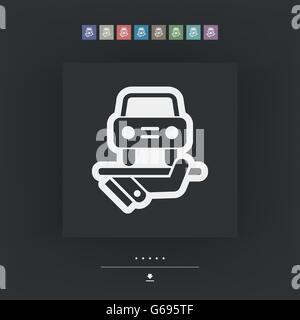 Autodienst Stock Vektor