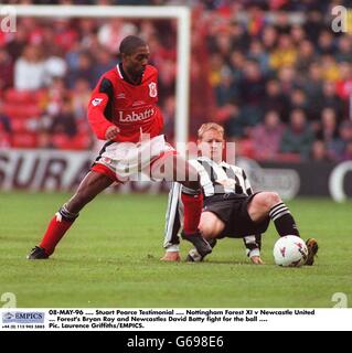 Fußball, Stuart Pearce Testimonial Stockfoto