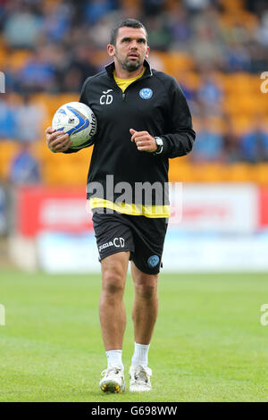 Fußball - UEFA Europa League - Qualifikation für die zweite Runde - zweite Etappe - St. Johnstone gegen Rosenborg - McDiarmid Park. Callum Davidson, St Johnstone Assistant Manager Stockfoto