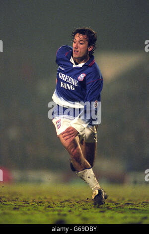 Fußball - Endsleigh League Division One - Ipswich Town / Huddersfield Town - Portman Road. Mauricio Taricco, Stadt Ipswich Stockfoto