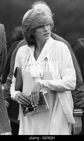 Royalty - Geburt von Prinz William - Prinzessin von Wales - Windsor Park Stockfoto