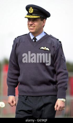 Herzog von York - RAF Lossiemouth. Stockfoto