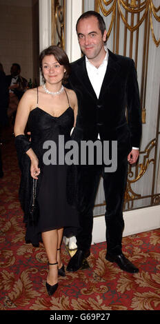 Schauspieler James Nesbitt und seine Frau Sonia nehmen an der Aftershow-Party der BAFTA TV Awards im Grosvenor House Hotel, London, Teil. Stockfoto