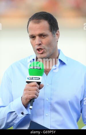 Rugby-Union - J.P. Morgan Asset Management Premiership Rugby 7er - Gruppe C - Allianz Park Stockfoto