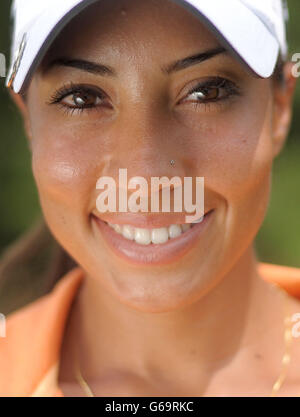 Cheyenne Woods während des Tages einer der ISPS Handa Ladies European Masters auf dem Buckinghamshire Golf Course, Denham. Stockfoto