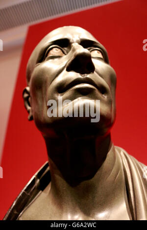 Skulptur / Bueste von Gaius Iulius Caesar, Berlin. Stockfoto