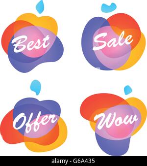 Vektor-Verkauf-Banner Stock Vektor