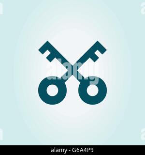 Vektor-Schlüssel-Symbol Stock Vektor