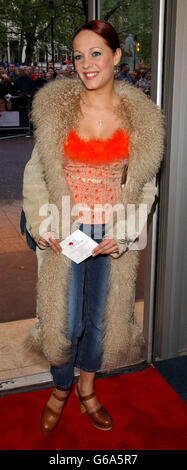 Sarah Cawood - Hope Springs Premiere Stockfoto