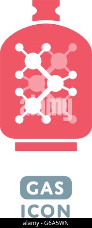 Vektor-Gas-Symbol Stock Vektor