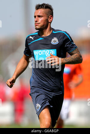 Fußball - Vorbereitungsspiel - Blackpool V Newcastle United - Bloomfield Road Stockfoto