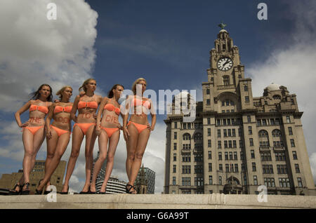 Liverpool Stadträte The Look To Die For-Kampagne Stockfoto