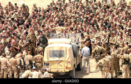 2. royal Tank Regiment Messe Stockfoto