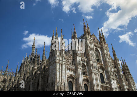 Duomo di Milano, Mailänder Dom, Symbol der Lombardei und in ganz Italien Stockfoto